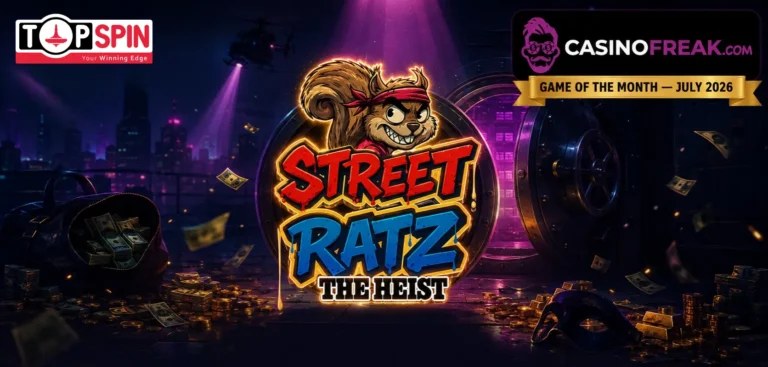 Street Ratz: The Heist Named Casino Freak's Editor's Choice for July 2026