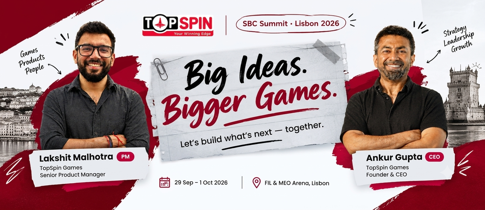 TopSpin Games at SBC Summit Lisbon 2026