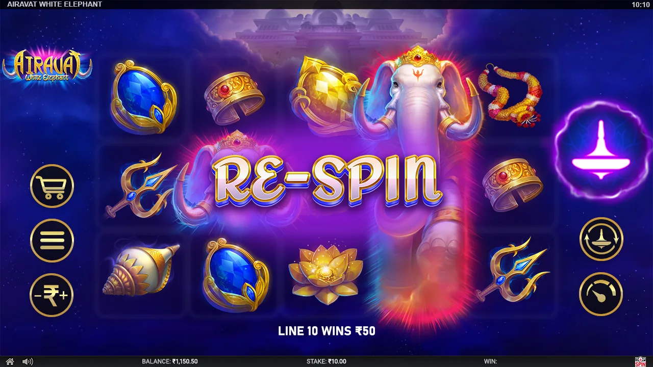 Sticky Wild Re-spin with the Wild locked on a reel