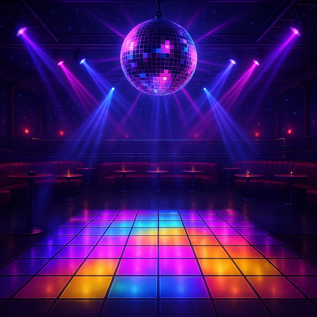 FTV Night Club Jackpot key art: neon club interior