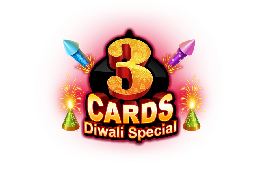 3 Cards Diwali Special logo
