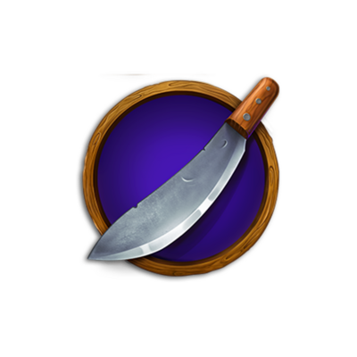 Topspins Sone Ka Anda M2 Kitchen Knife Symbol