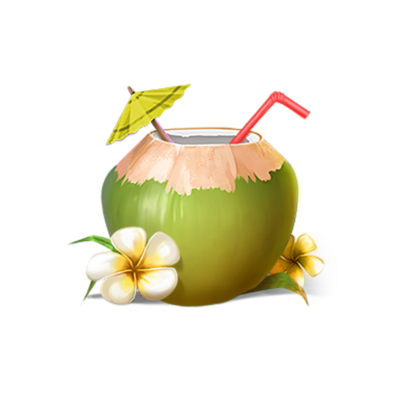 Topspins Love Goa Coconut Symbol