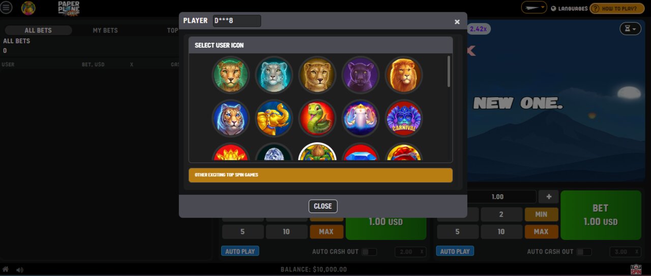 Select Player Icon